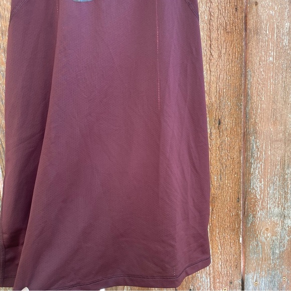 NIKE Dri-Fit Women's Maroon Burgundy Racerback Mesh Tank Top Size Small - Picture 4 of 8